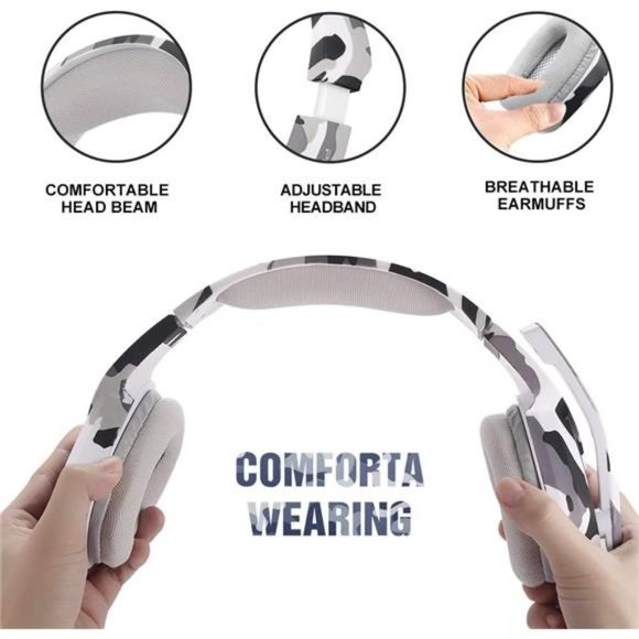 Gaming Headset for PS4, Xbox One, PC, Laptop, Mac, Nintendo Switch, 3.5MM PS4 - Picture 6 of 6